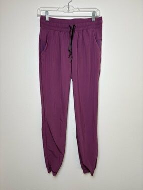 Lululemon Magenta Joggers Athletic Drawstring Waist